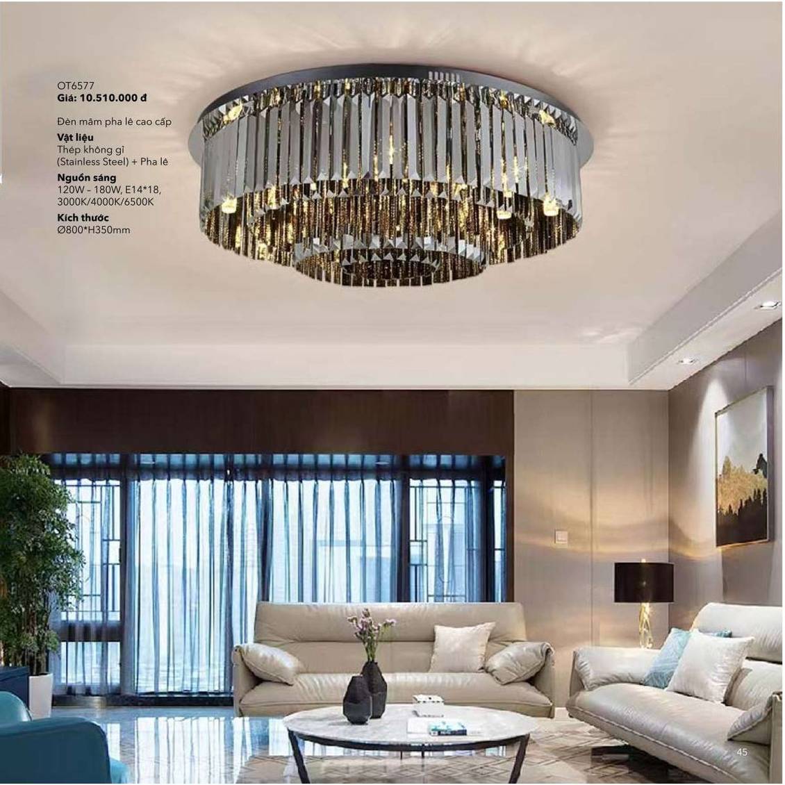 Đèn trang trí ZEMBA Lighting Catalogue và Bảng giá mới nhất /Page 